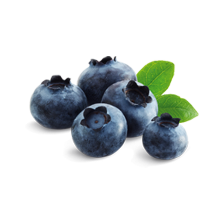 blueberry and cream